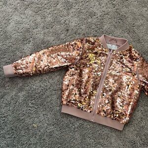 Girls Sequin Jacket Size 6x